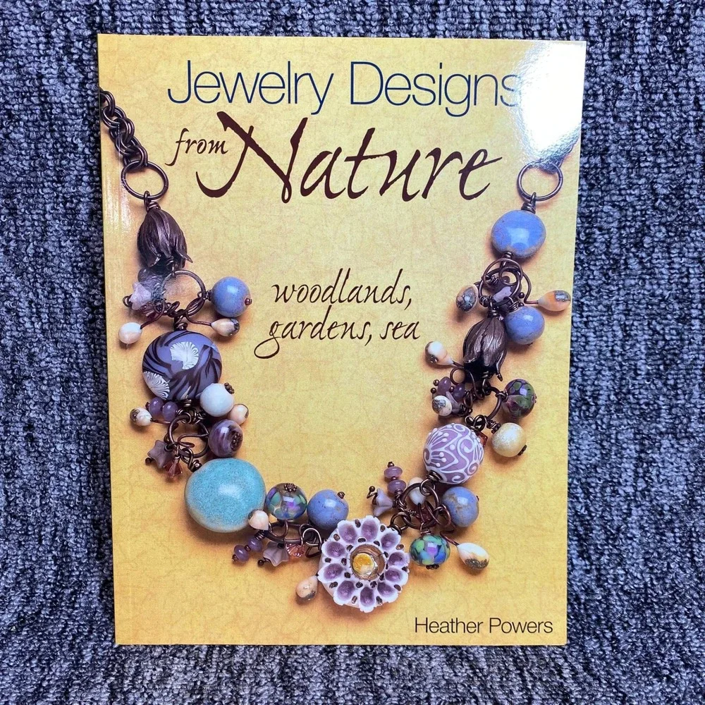 Kalmbach Books Jewelry Designs from Nature Adult OS Yellow Floral Crafting Guide